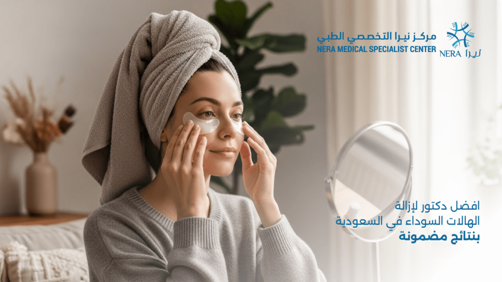 ازالة الهالات السوداء